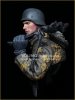 Young Miniatures YM1882 German Machine Gunner Eastern Front WWII 1/10